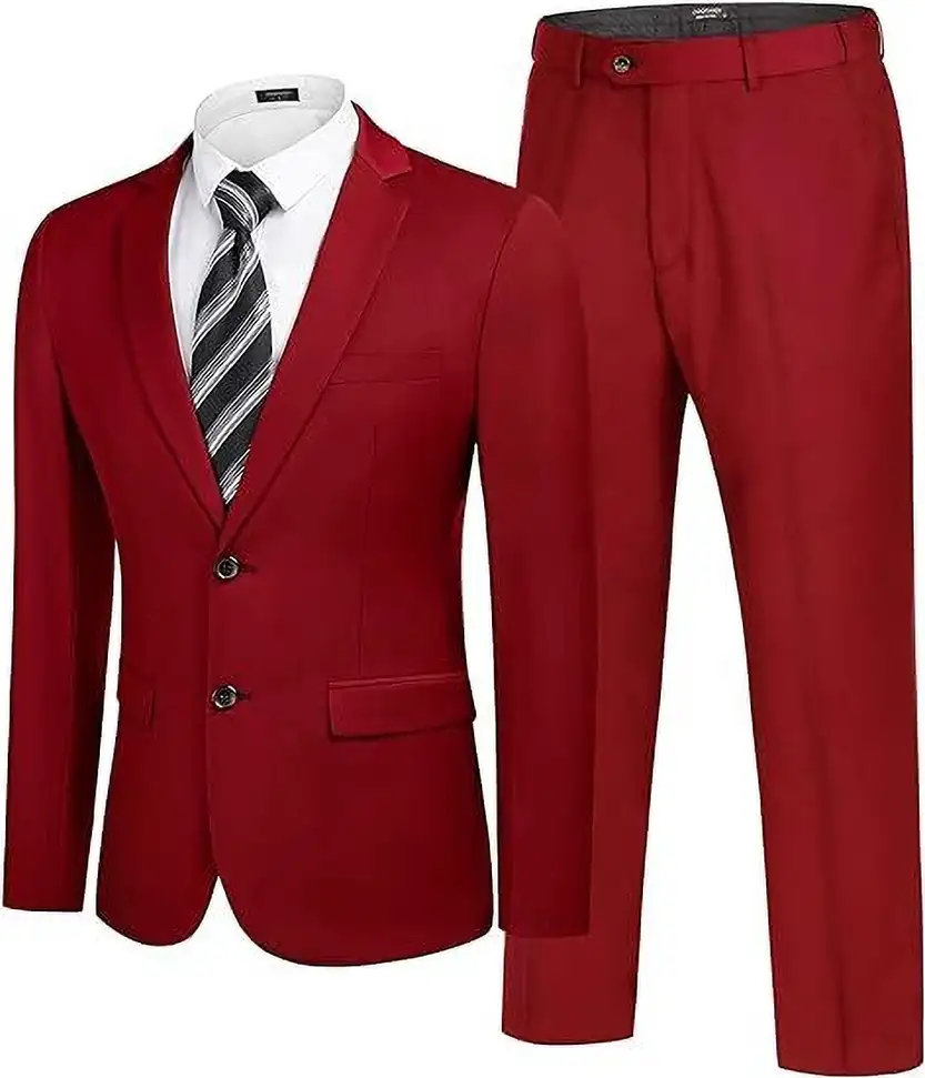 Chote Raja Collection SLIM FIT Solid Men Suit