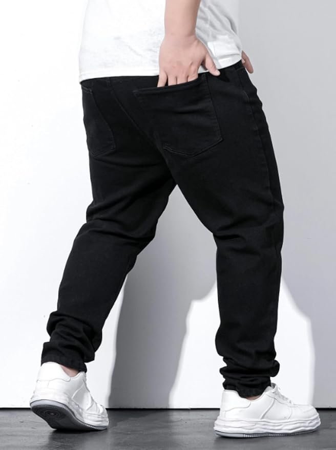 Plus Size Jeans for Man || Big Size Stretchable Jeans for Men || Smart Fit Regular Fit Jean's Pants for Men's || Cotton Denim Jins Pant for Men:s -