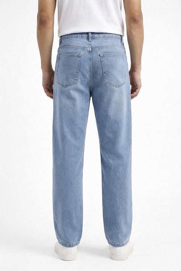 Men's Regular Fit Mid Rise Jeans