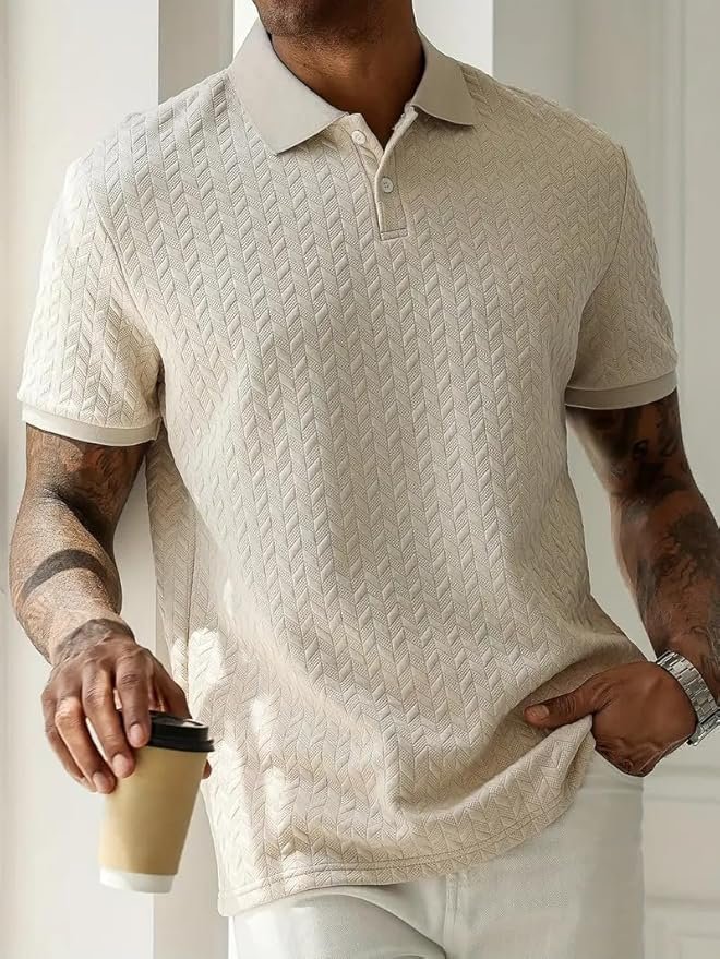 aqquard Men's Polo T Shirt for Men (Polyester Blend | Regular Fit)