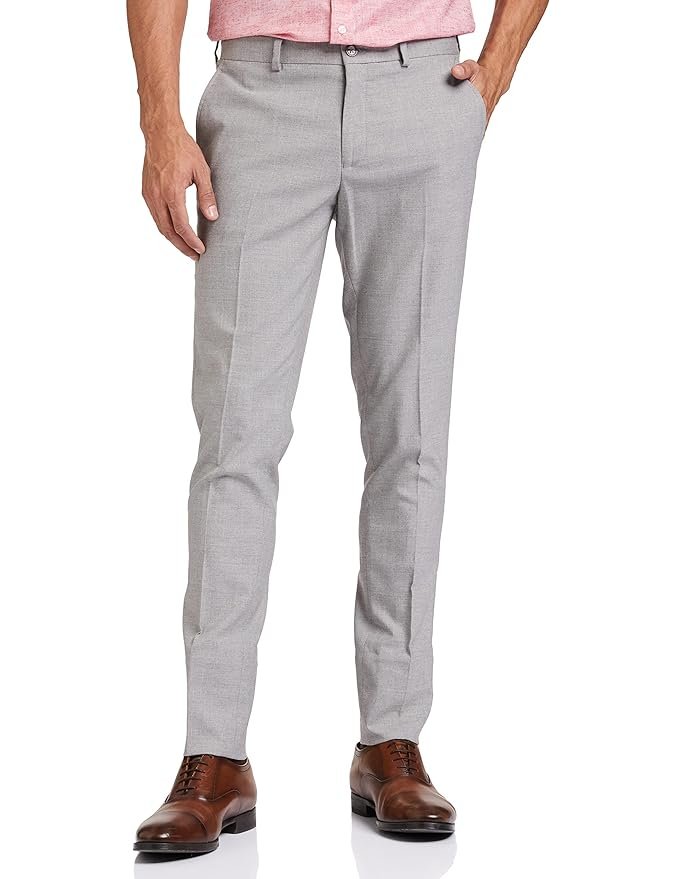 Men's Stretchable Formal Pants | Trousers (Slim Fit)