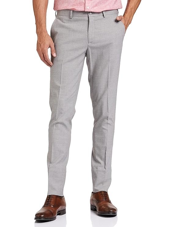 Men's Stretchable Formal Pants | Trousers (Slim Fit)