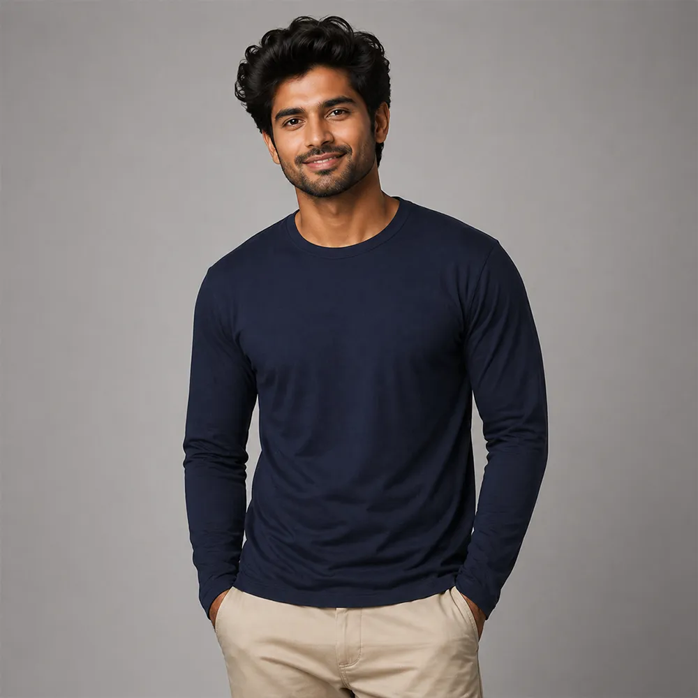 Full Sleeve T-Shirt-Light Weight