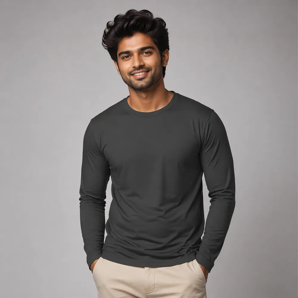 Full Sleeve T-Shirt-Light Weight