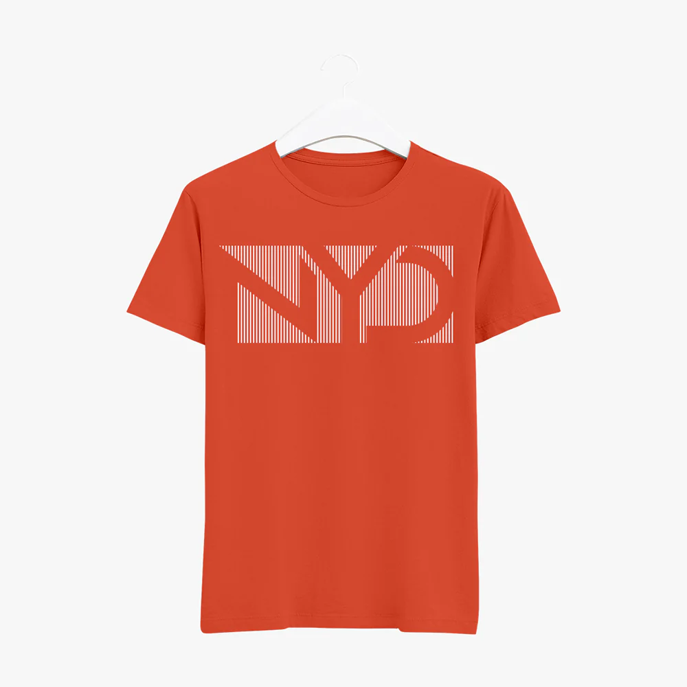 NYC Graphic Printed Short Sleeve T-Shirt for Women | Organic Cotton T-Shirt